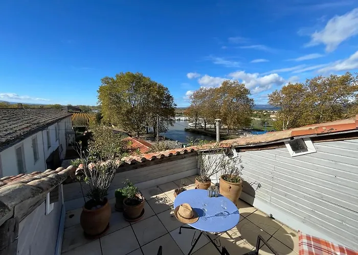 Διαμέρισμα Grosse Am Canal Du Midi Mit Dachterrrasse *